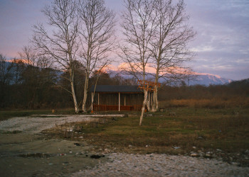 Автобусная остановка – фотографии Абхазии