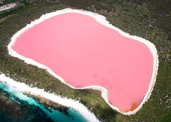 Австралийское озеро Хиллер, фото 1 – фотографии Австралии