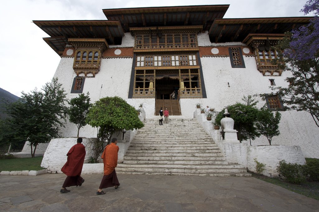 Пунакха-дзонг (Punakha Dzong) в Бутане – фотографии Бутана