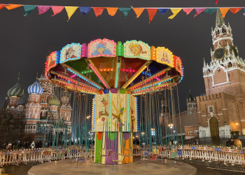 Красная площадь на Новый год – фотографии России