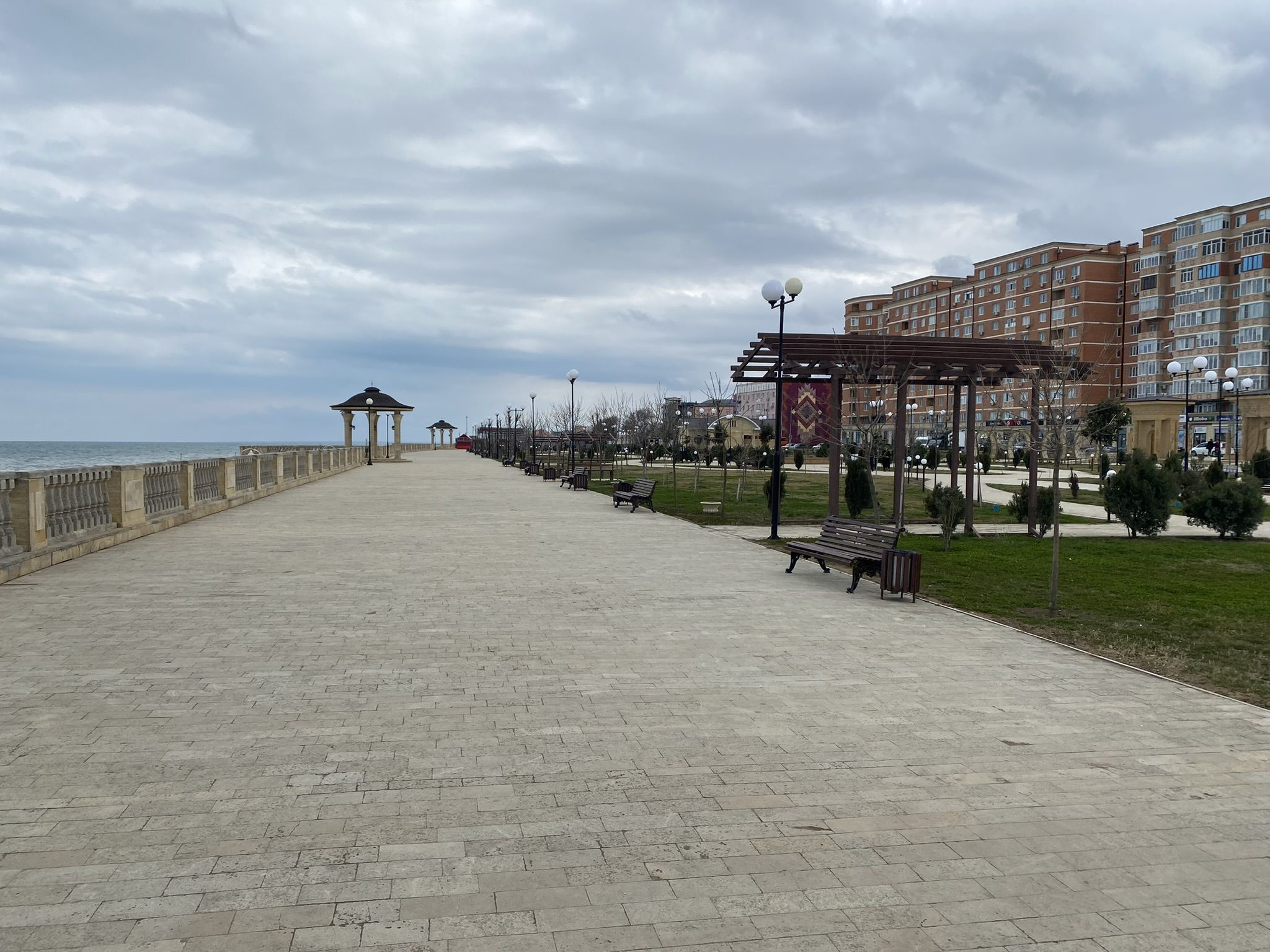 Приморский парк, вид на набережную – фотографии России