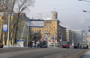 Улица в Новокузнецке, Россия. Фото 3 – фотографии России