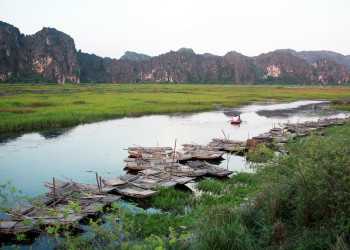 Заповедник водно-болотных угодий Ван-Лонг в Ниньбинь – фотографии Вьетнама
