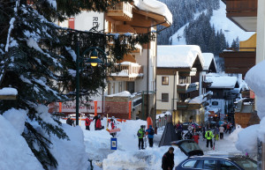 Улочки горнолыжного курорта Заальбах. Австрия – фотографии Австрии