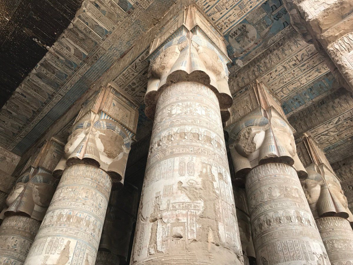 Храм Хатхор 10 – фотографии Египта