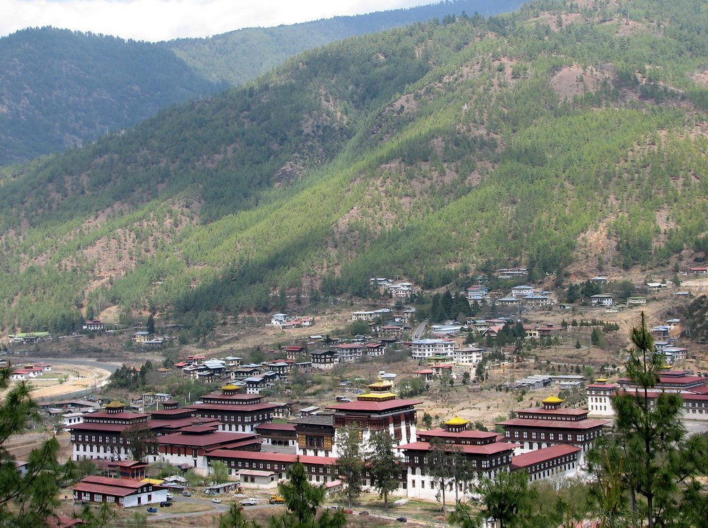 Ташичо-дзонг (Tashichho Dzong) – фотографии Бутана