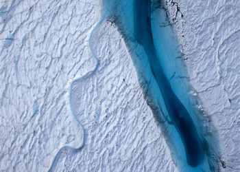 Голубая река в Гренландии – фотографии Гренландии