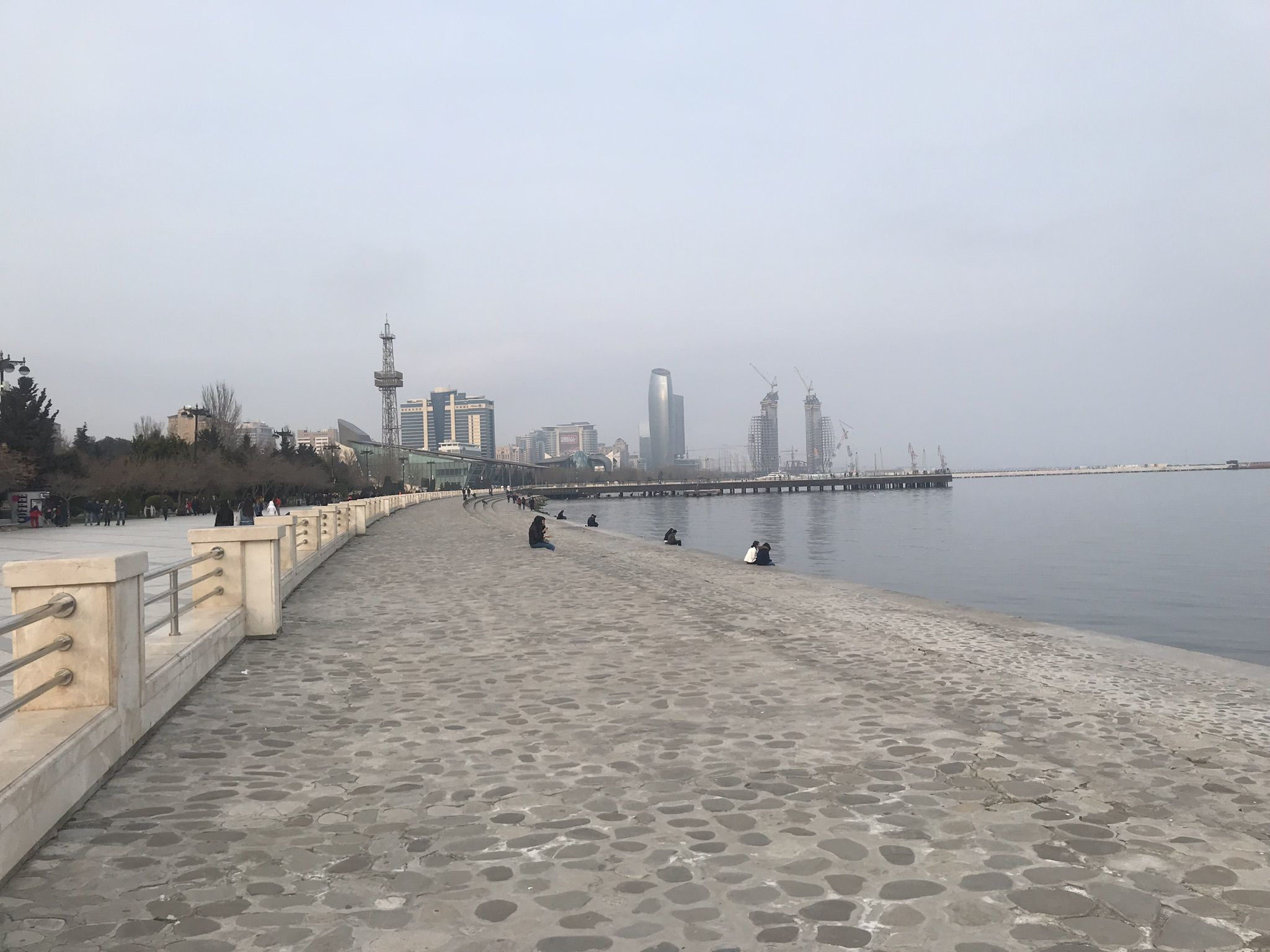 Набережная Баку – фотографии Азербайджана