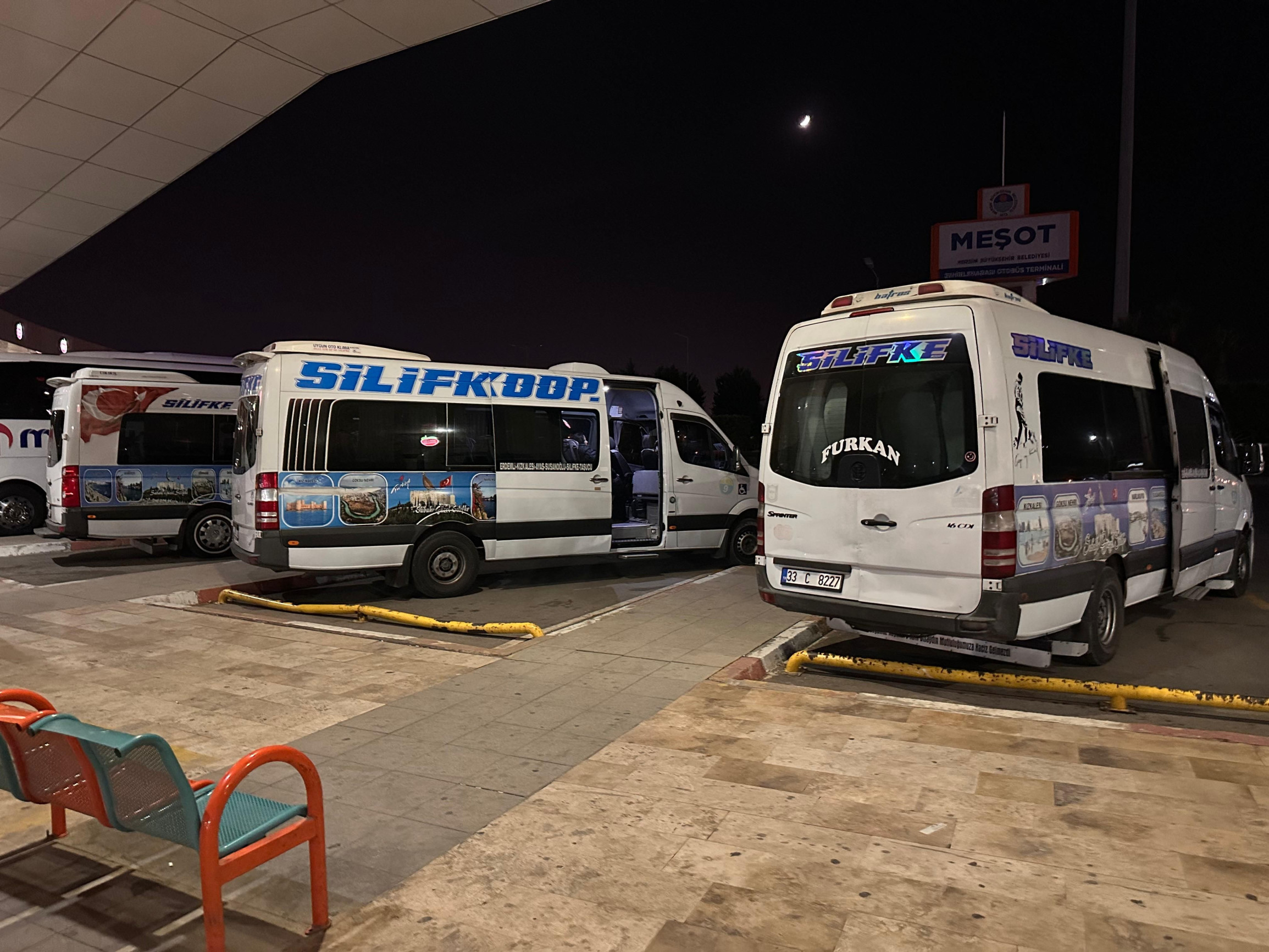 Автовокзал Мерсина, маршрутки в Силифке – фотографии Турции