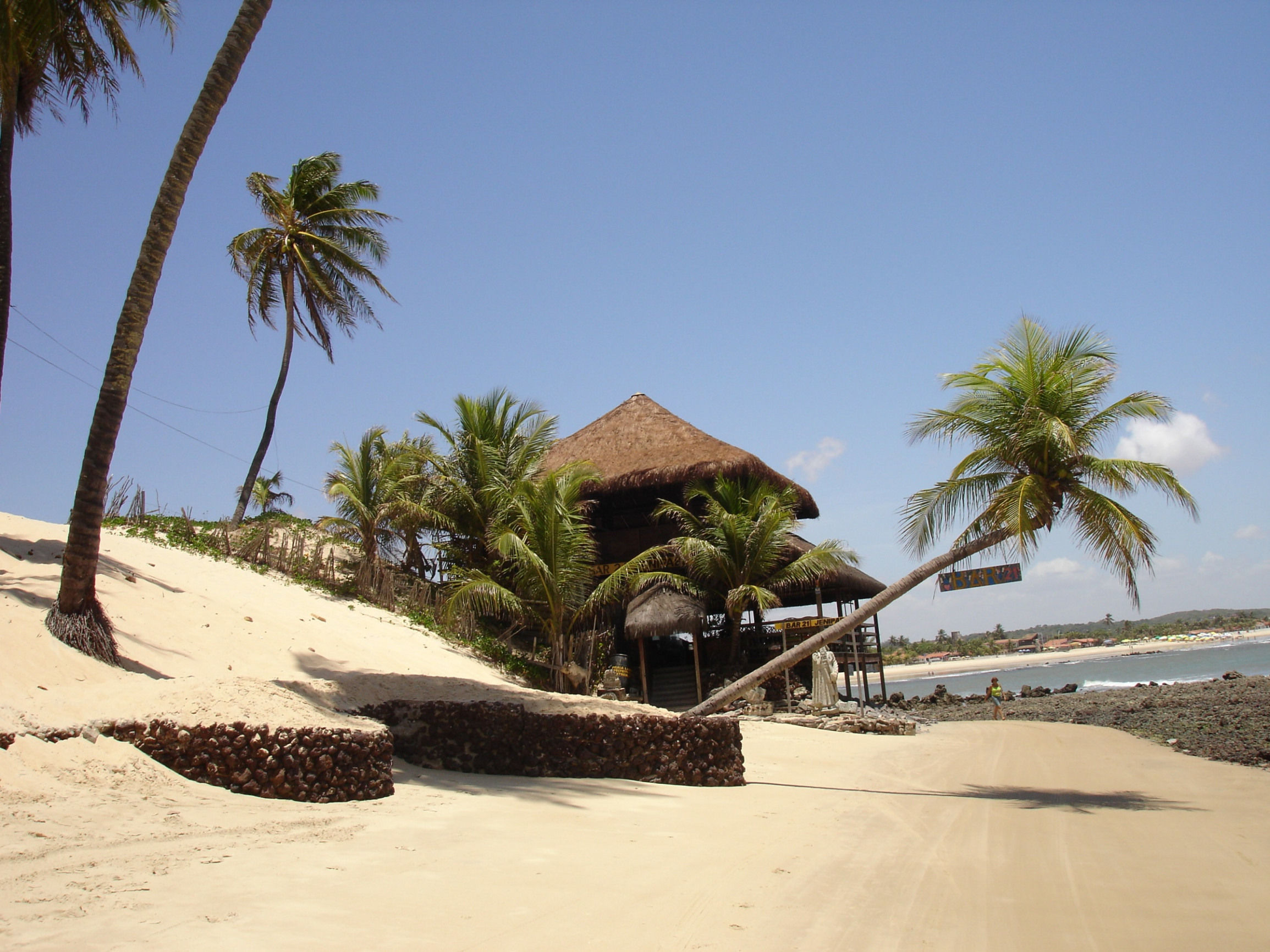 Пляж Женипабу – фотографии Бразилии