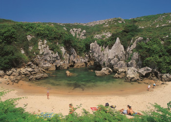 Плайя де Гульпиюри, Княжество Астурия, Испания – фотографии Испании