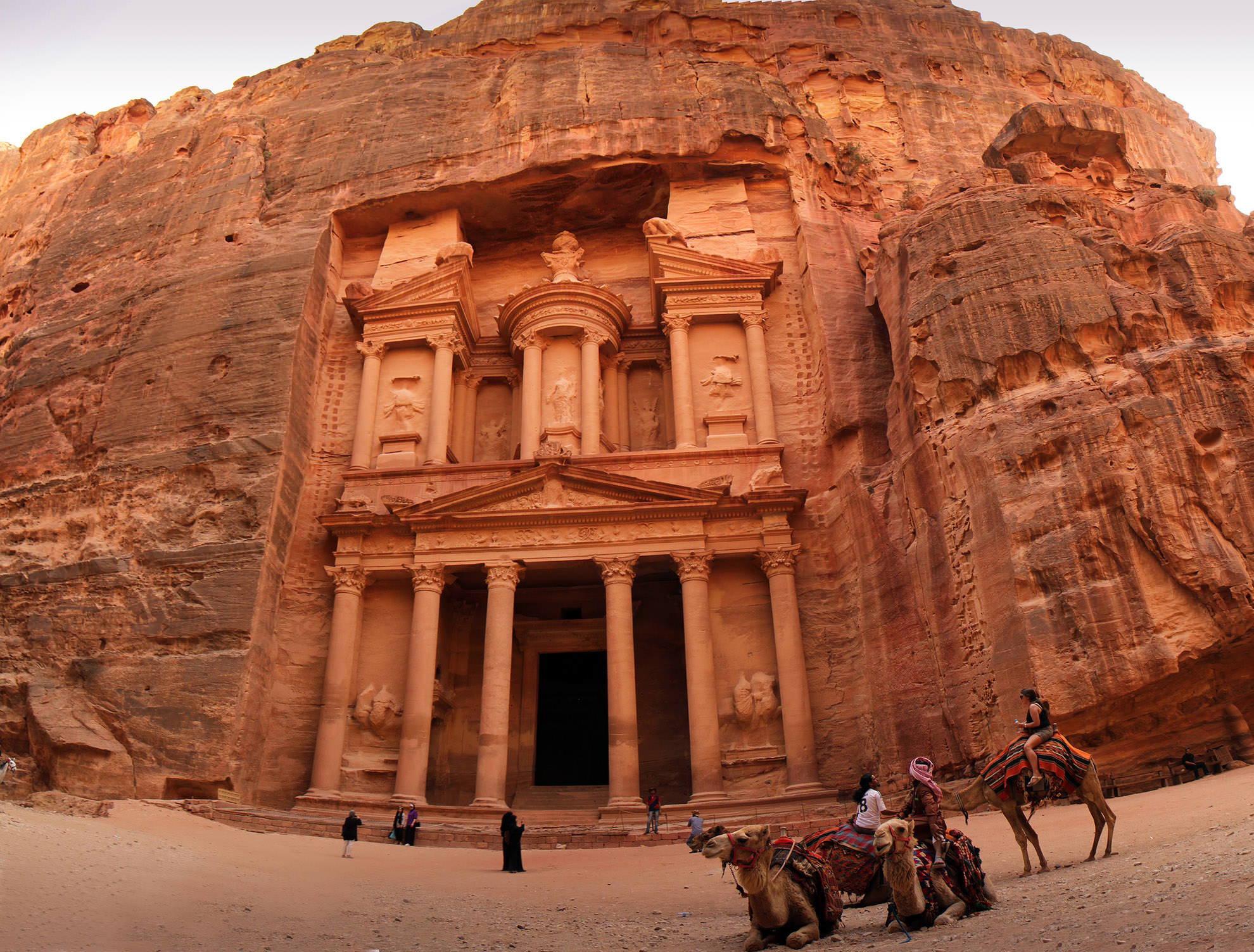 Храм Эль-Хазне (Al-Khazneh) в Петра, Иордания – фотографии Иордании