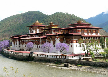 Пунакха-дзонг (Punakha Dzong) – фотографии Бутана