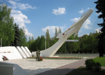 Памятник в Липецке, Россия. Фото 1 – фотографии России