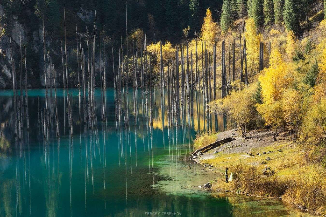 Озеро Каинди 11 – фотографии Казахстана