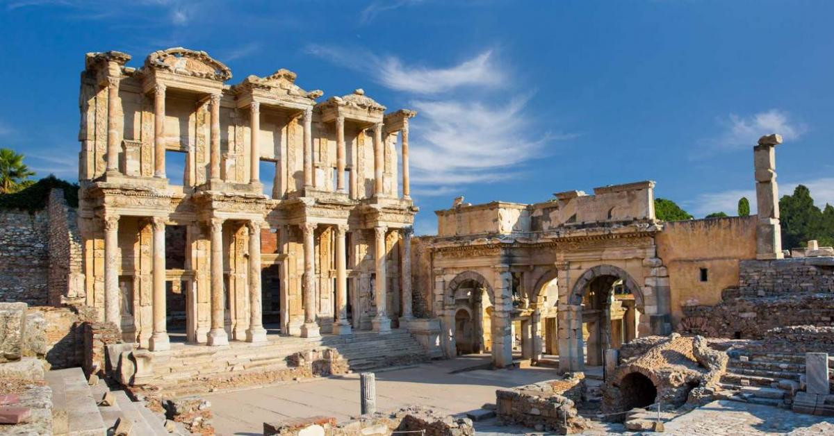 Археологический комплекс город Эфес, Турция – фотографии Турции