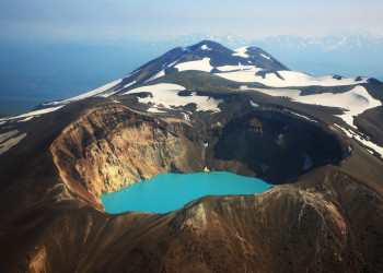 Вулкан Малый Семячик на Камчатка, Россия – фотографии России
