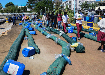 Авария нефтяного танкера, Маврикий – фотографии Маврикия