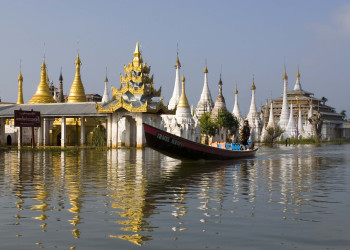 Храм озера Инле – фотографии Мьянмы