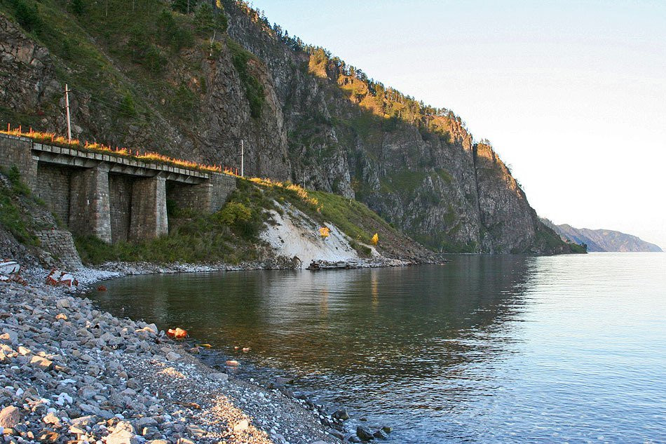 Кругобайкальская железная дорога – фотографии России