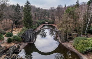 Мост Дьявола Ракотцбрюке (Rakotzbrücke), Дрезден, Германия – фотографии Германии