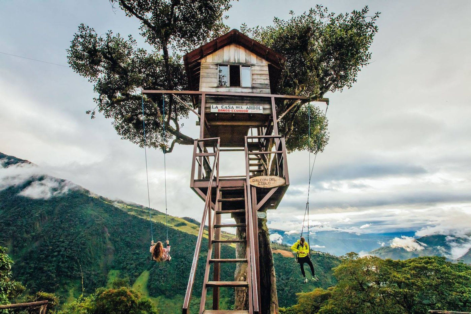 Качели "Конец света"6 – фотографии Эквадора
