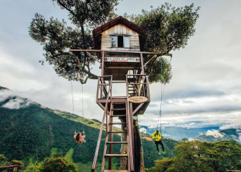 Качели "Конец света"6 – фотографии Эквадора