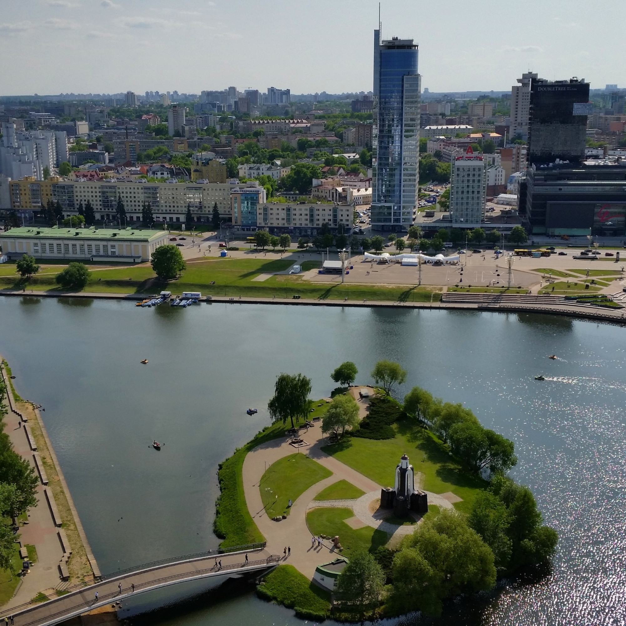 Остров слёз, памятник погибшим в Афганистане, Минск – фотографии Беларуси