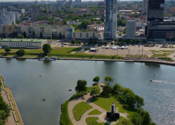 Остров слёз, памятник погибшим в Афганистане, Минск – фотографии Беларуси