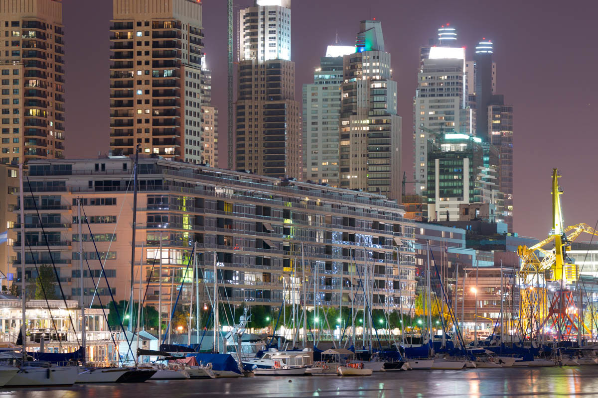 Ночной Буэнос Айрос. Аргентина. – фотографии Аргентины