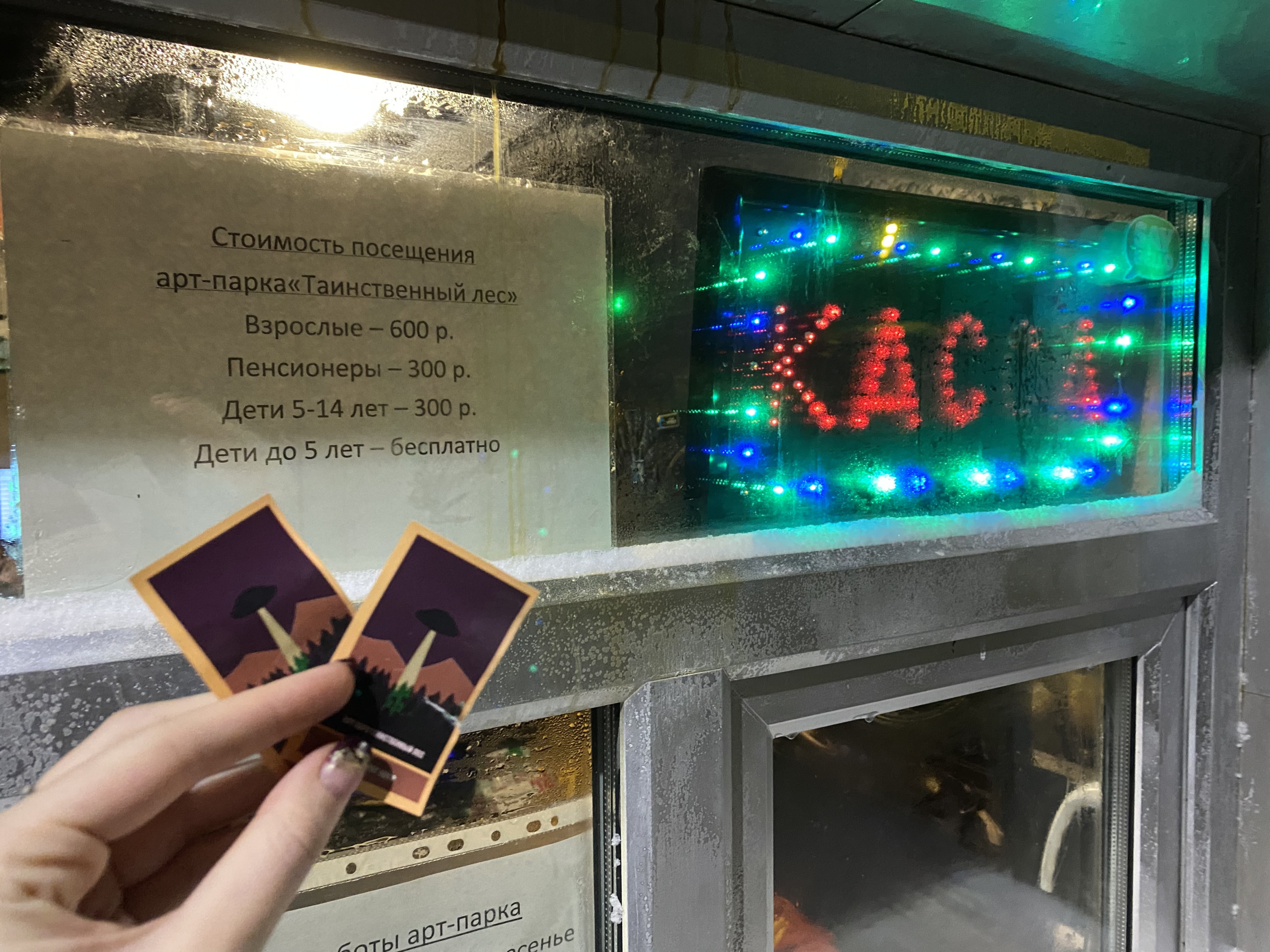 Касса и билеты в арт-парке “Таинственный лес”, Кировск – фотографии России