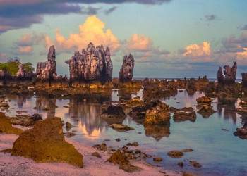 Каменное побережье. Остров Науру – фотографии Науру