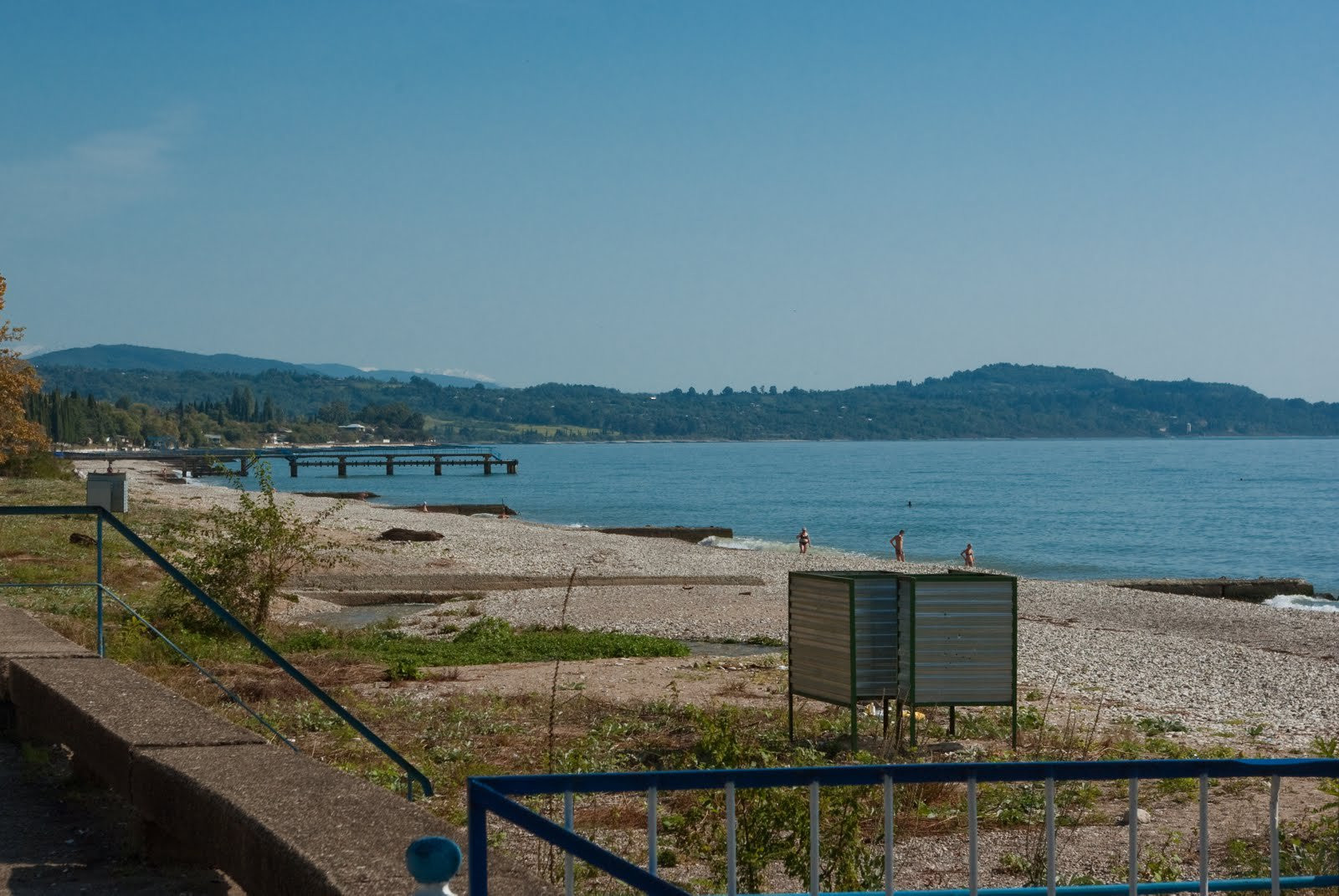 Сухум, пляж – фотографии Абхазии