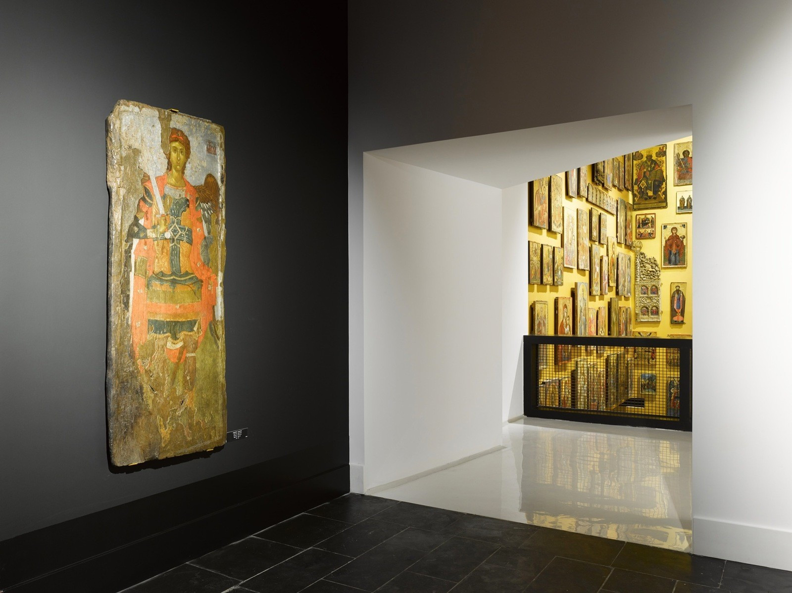 Икона в музее икон. Корча. Албания – фотографии Албании