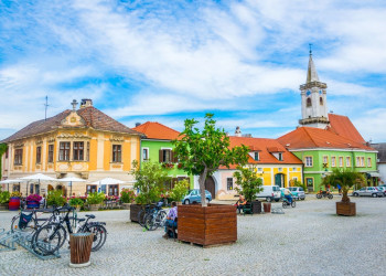 Центральная площадь. Руст. Австрия. – фотографии Австрии