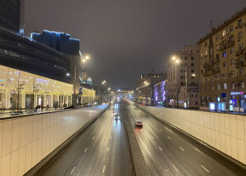 Садовое кольцо возле Арбата – фотографии России