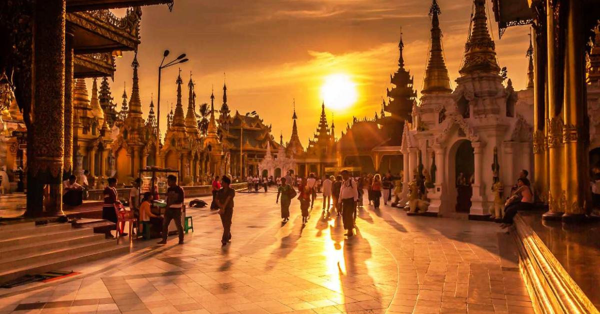Золотая пагода Шведагон (Shwedagon Pagoda), Янгон, Мьянма – фотографии Мьянмы