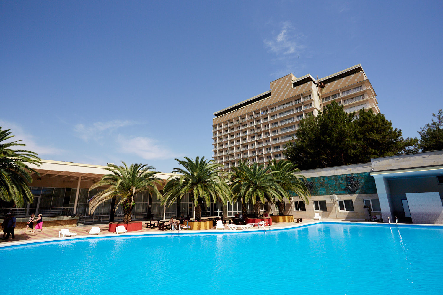 Пансионат "Литфонд". Пицунда – фотографии Абхазии