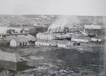 Барнаул, Сереброплавильный завод, конец XIX ввека, – фотографии России