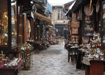 Базар в старом районе Башчаршия – фотографии Боснии и Герцеговины