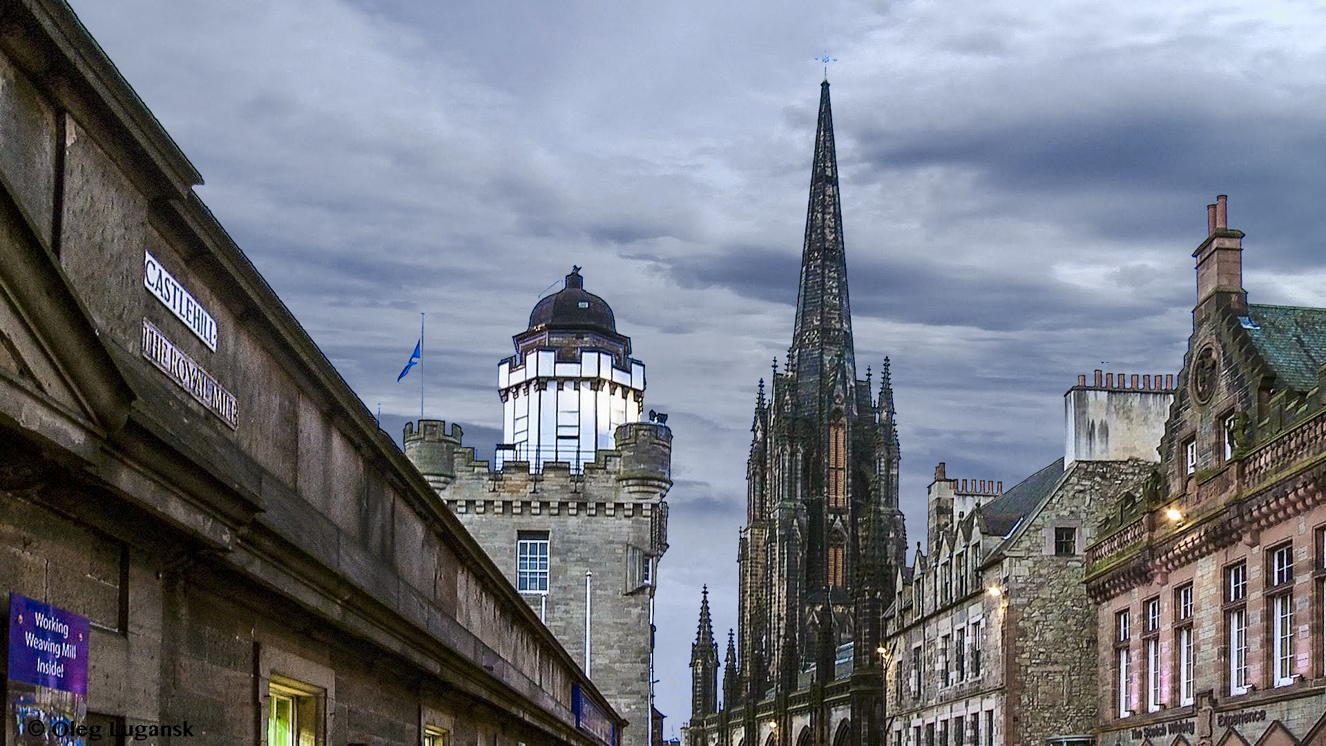 Бастион эдинбургский замок в Шотландии – фотографии Великобритании