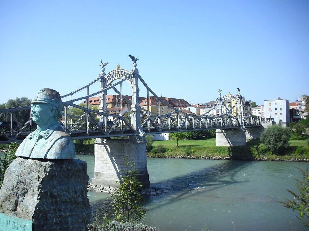 Мост. Оберндорф-Зальцбург. Австрия – фотографии Австрии