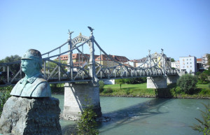 Мост. Оберндорф-Зальцбург. Австрия – фотографии Австрии