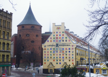 Латвия-Пороховая башня – фотографии Латвии