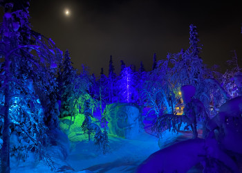 Захватывающие виды в парке «Таинственный лес», Кировск – фотографии России