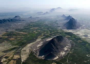 Горы с высоты. Афганистан – фотографии Афганистана