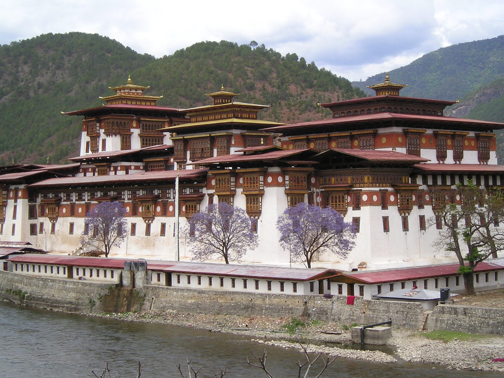 Пунакха-дзонг (Punakha Dzong) – фотографии Бутана