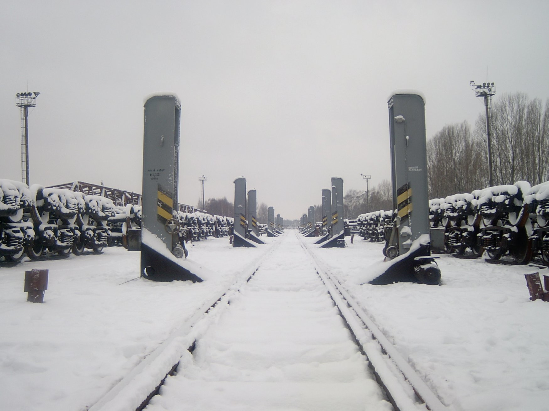 Пункт перестановки колёс – фотографии Беларуси