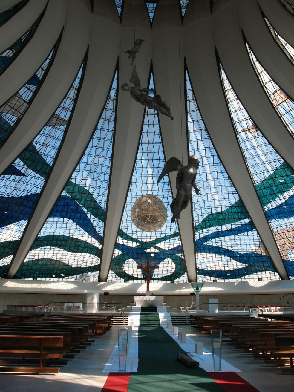 Собор Пресвятой Девы Марии в Бразилиа, Бразилия. Фото 1 – фотографии Бразилии