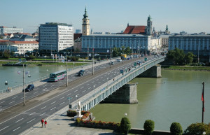 Мост Нибелунгов. Линц. Австрия – фотографии Австрии